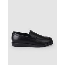 Cabani %100 Hakiki Deri Siyah Erkek Loafer
