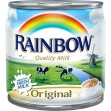 Rainbow Evaporated Milk Quality Milk 170 gr x 3 Adet