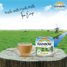 Rainbow Evaporated Milk Quality Milk 170 gr x 3 Adet