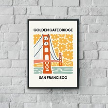"golden Gate Bridge" Poster Tablo