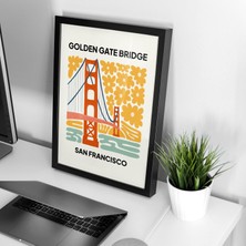 "golden Gate Bridge" Poster Tablo