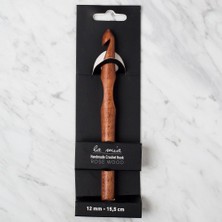 Dervis'İN La Mia Rosewood 12 mm 15.5 cm Ahşap Yün Tığ