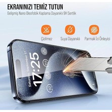 I-Stone Magıc Glass IPHONE 12 Pro Uyumlu Full Platinum Otomatik Aparatlı Kırılmaz Cam/ekran Koruyucu