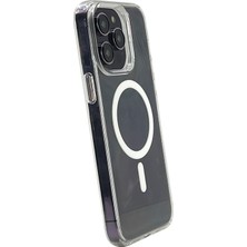 Nettech Apple iPhone 15 Pro Uyumlu Neo Hybrid Magsafe Arka Koruma Kılıf
