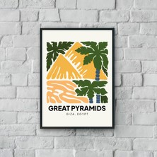 "great Pyramids" Poster Tablo