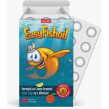 Easyvit EasyFishoil Omega 3 Çiğnenebilir 30 Adet Jel