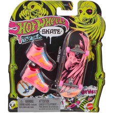 HPG21 Hot Wheels Skate Neon Temalı Parmak Kaykay ve Ayakkabı Paketleri