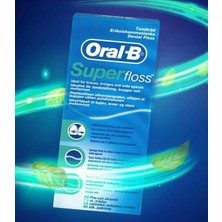 Oral-B Super Floss Diş Ipi (50 Adet)