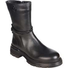 Venüs 2353522 Siyah Deri Bot