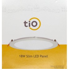 TIO 18W IP40 1440lm 6500K SLIM LED PANEL