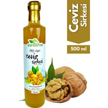 Sarıbahçe Doğal Ceviz Sirkesi 500 ml - Organik Doğal Fermantasyon