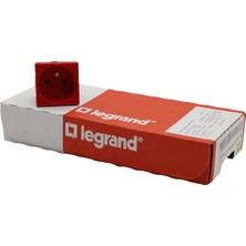 Legrand Ups Prizi 45X45 Tekli Sistem Armada Red (10'lu Paket )