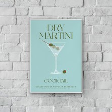 "dry Martini" Poster Tablo