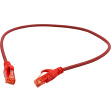 Digitus Patch Cord Utp Cat6 0.50 mt Red (10'lu Paket)