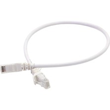 Ojc 0,50 mt Cat6 Utp Lszh Patch Cord Whıte