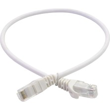 Ojc 0,50 mt Cat6 Utp Lszh Patch Cord Whıte