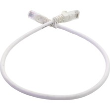 Ojc 0,50 mt Cat6 Utp Lszh Patch Cord Whıte