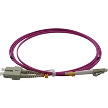 Ojc Fiber Patch Cord Sc-Lc MM Duplex 50/125 Om4 2 mt