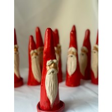 Kabile El Yapımı Seramik Noel Koni Tütsülük