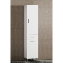 Özceden Boy Dolabı Sepetli 30 cm Mdf Banyo