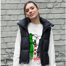 M.ç Store - Suriye Bayrağı Erkek - Kadın - Unisex Baskı Beyaz Sweatshirt