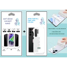Tiknal Vivo Y18 - NANO Ekran Koruyucu HAYALET + NANO Arka Kaplama SET Ultra İnce Esnek