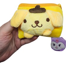 Kuromi ve Pompompurin Peluş Cüzdan Anahtarlık