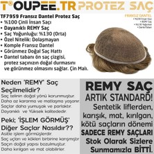 Toupee.tr TF7959 Fransız Dantel Erkekler İçin Protez Saç - Toupee For Men - Doğal Dalgalı İnsan Saçı - Remy Saç - %130 Saç Yoğunluklu - Saç Değiştirme Sistemi - Peruk Ce Rohs