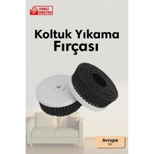 Virtues Premium Polisaj Makinasına Takılan Koltuk Fırçası 15CM Ithal M14 Uyumlu