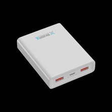 Enerx Powerbank 10000 Mah 2.1 Amper Beyaz ENR-P10C