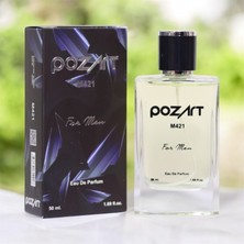 Pozart M421 Edp Erkek Parfüm 50 ml 1.kalite For Men Meyve ve Çiçek