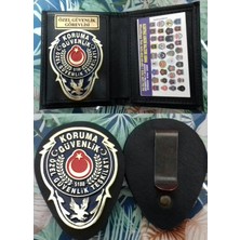 Aldatmaz Özel Güvenlik Rozetli Cüzdanı V Kemer Rozeti Satınal.sıvıle Satılmaz.