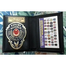 Aldatmaz Özel Güvenlik Rozetli Cüzdanı Satınal.sıvıle Satılmaz.