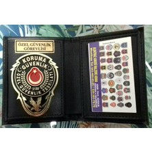 Aldatmaz Özel Güvenlik Rozetli Cüzdanı Satınal.sıvıle Satılmaz.