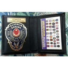 Aldatmaz Özel Güvenlik Rozetli Cüzdanı Satınal.sıvıle Satılmaz.