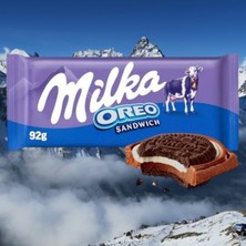 Milka Oreo Sandwich Çikolata 92 gr - 3 Adet