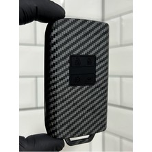 Barkas Elektronik Dacia Duster Sandero Iıı Sandero Stepway Kartlı Karbon Anahtar Kılıfı Siyah