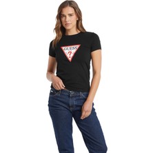 Gj Ss Cn Slim Iconic Kadın T-Shirt - W4YI04J1314