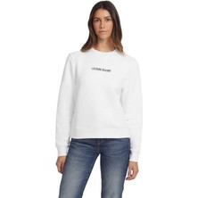 Guess Logo Işlemeli Kadın Sweatshirt - W4YQ10KC811