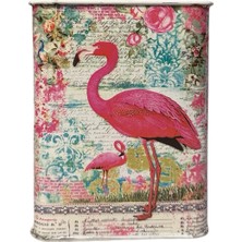 Flamingo Desenli Dikdörtgen Kumbara