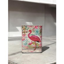 Flamingo Desenli Dikdörtgen Kumbara
