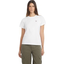 Guess Gj Ss Cn Reg Mini Triangle Kadın T-Shirt - W4YI10J1314