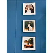 Sök-Tak Kare Çerçeve Border Siyah Fotoğrafsız (3 Adet)