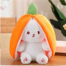 Sürpriz Havuç Tavşan Peluş 50CM Turuncu