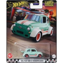 Çelik Hot Wheels Premium Boulevard '60S Fiat 500 D Modificado HRT65