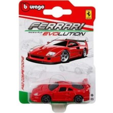 Çelik Bburago Ferrari Evolution Arabalar F40 Competizione Scale 1:64