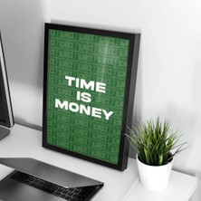"time Is Money" Poster Tablo