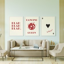 Laube Home "freedom" Üçlü Poster Seti