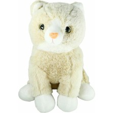 Vardem Oyuncak PB31221-23 Peluş Oturan Kedi 23 cm -Vardem