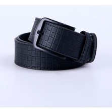 Discovery Expedition Erkek Kemer Dis-Kare Siyah 4 cm